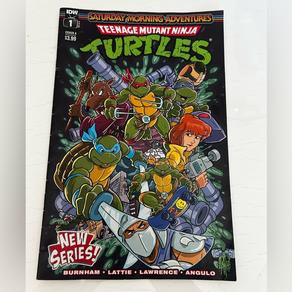 2022 Teenage Mutant Ninja Turtles Saturday Morning Adventures Comic Book